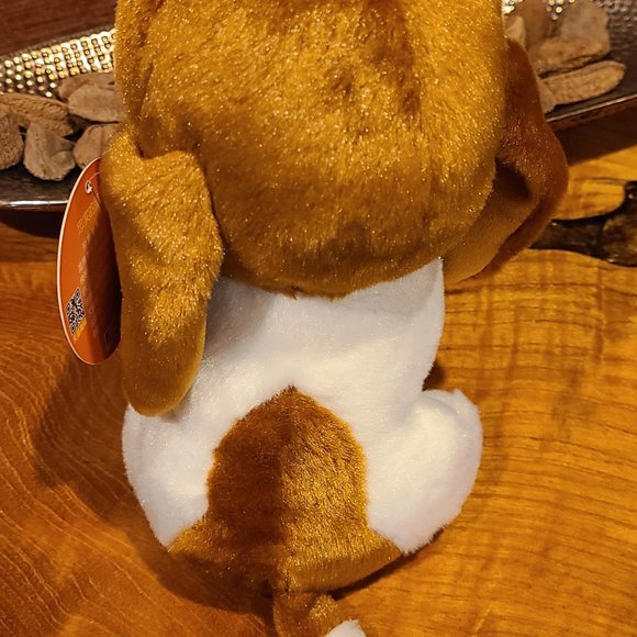 New Honeyway sad Sam basset hound Puppy/dog Soft classic Plush Stuffed toy 8" in - Picture 4 of 12